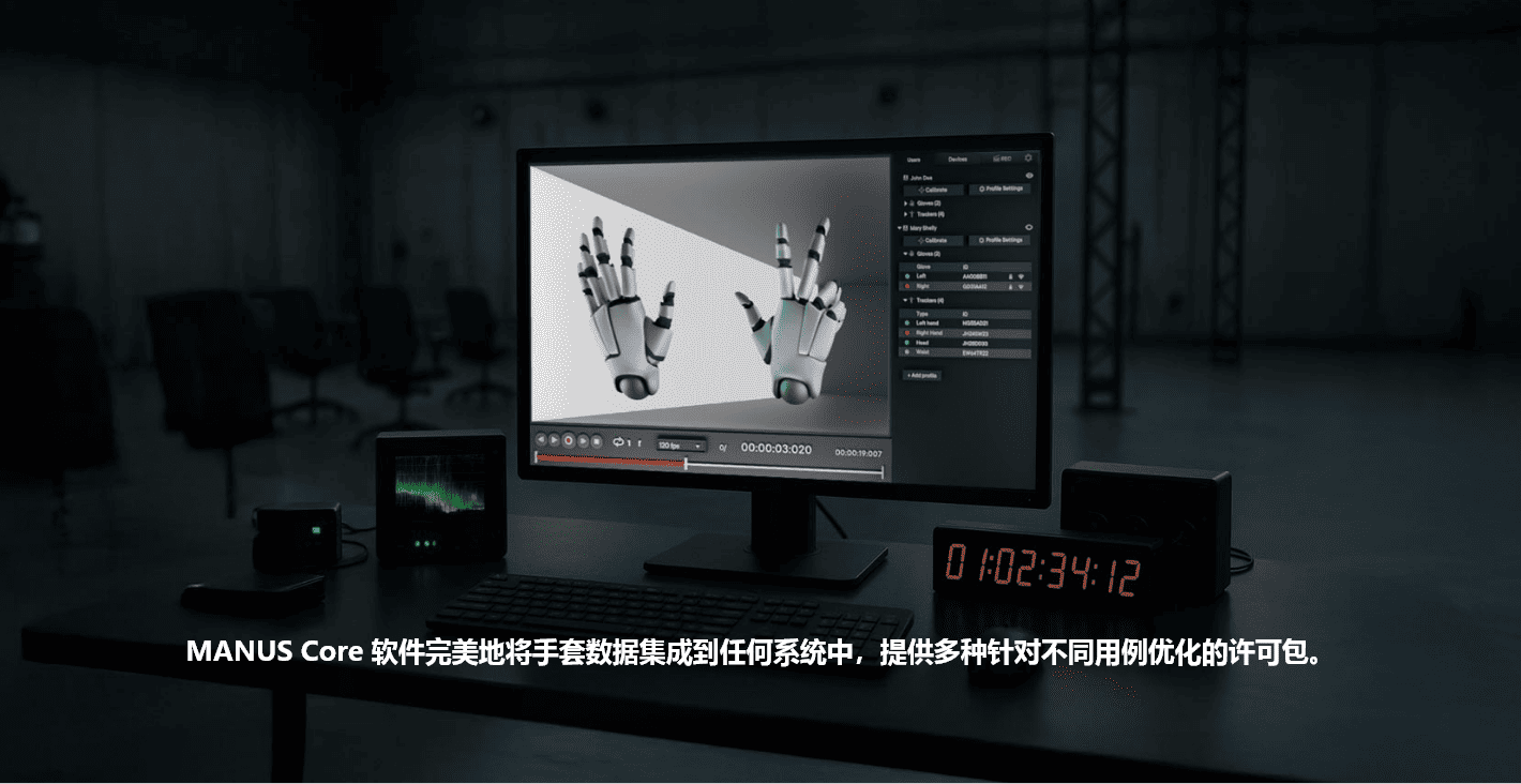 MANUS Metagloves Pro 高精度数据手套